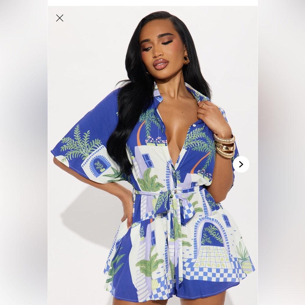 Perfect getaway vacation romper